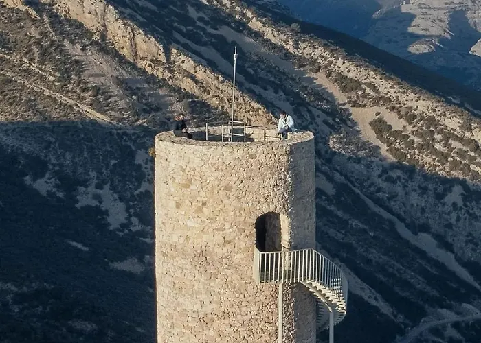 Casa Calvo En La Sierra De Guara Privada Con Piscina Grupos *