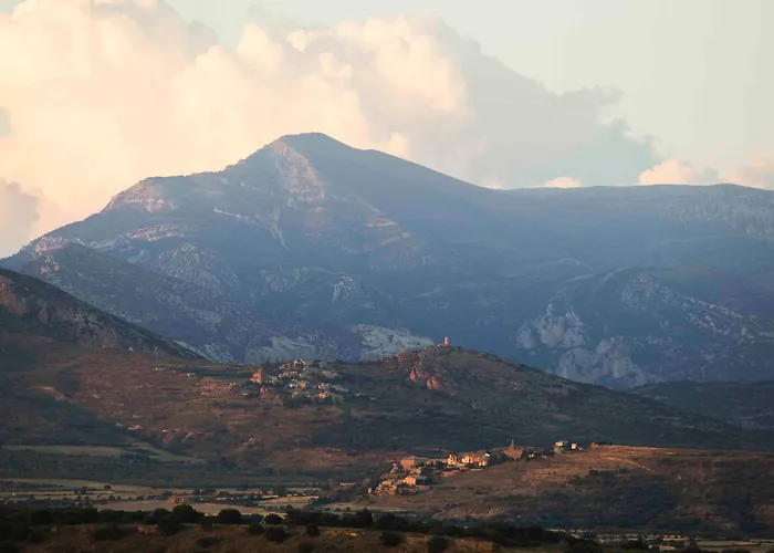 Casa Calvo En La Sierra De Guara Privada Con Piscina Grupos 別荘 Santa Eulalia la Mayor